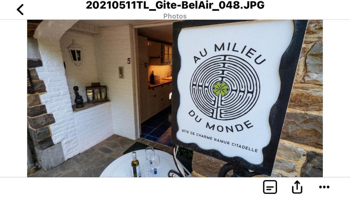 Gite De Charme Au Milieu Du Monde Namur Kültér fotó